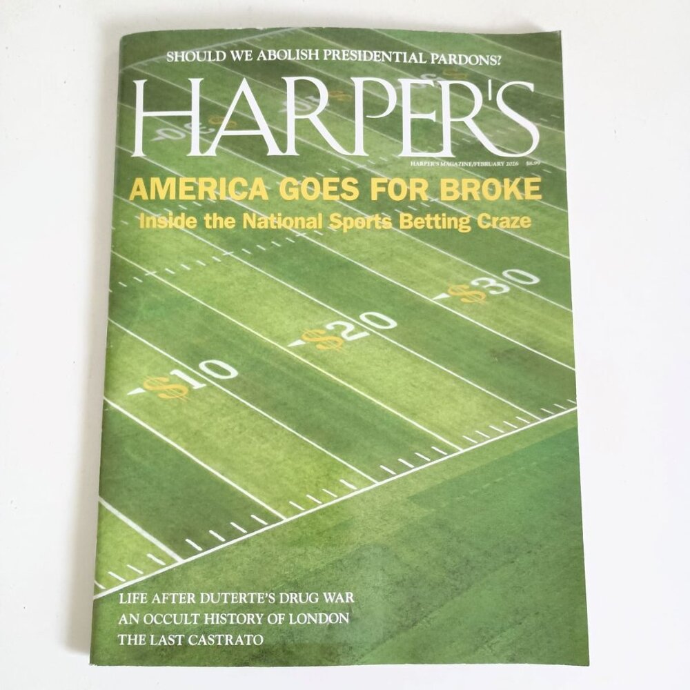 Harper's magazine February 2026